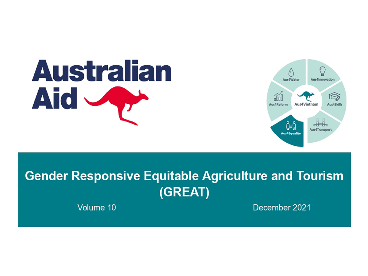 Projects in Action: Gender Responsive Equitable Agriculture and Tourism (GREAT): December 2021 Quarterly Newsletter