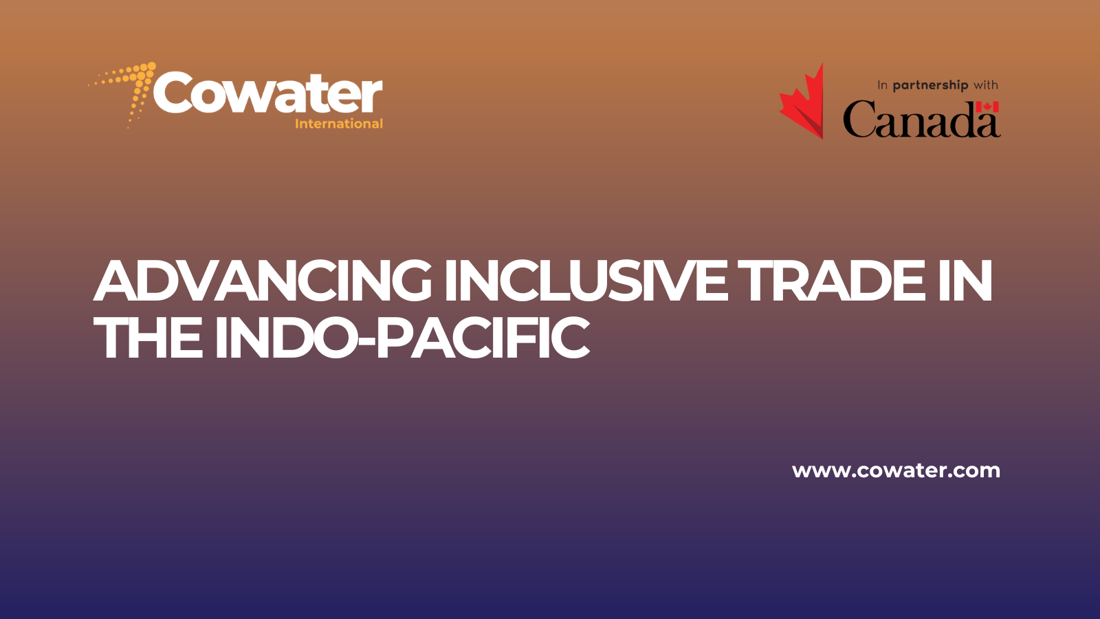 Advancing Inclusive Trade in the Indo-Pacific